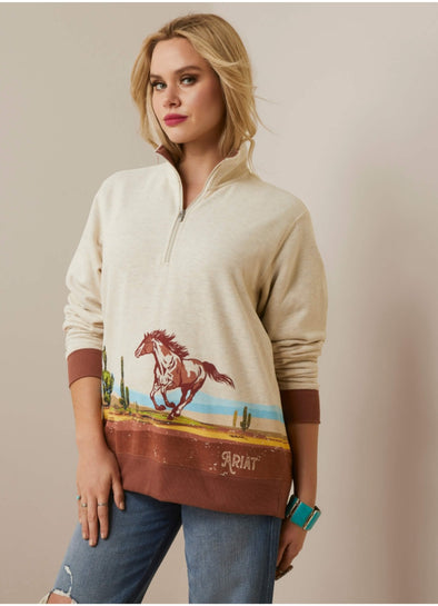 Ariat wild horse sweatshirt for women