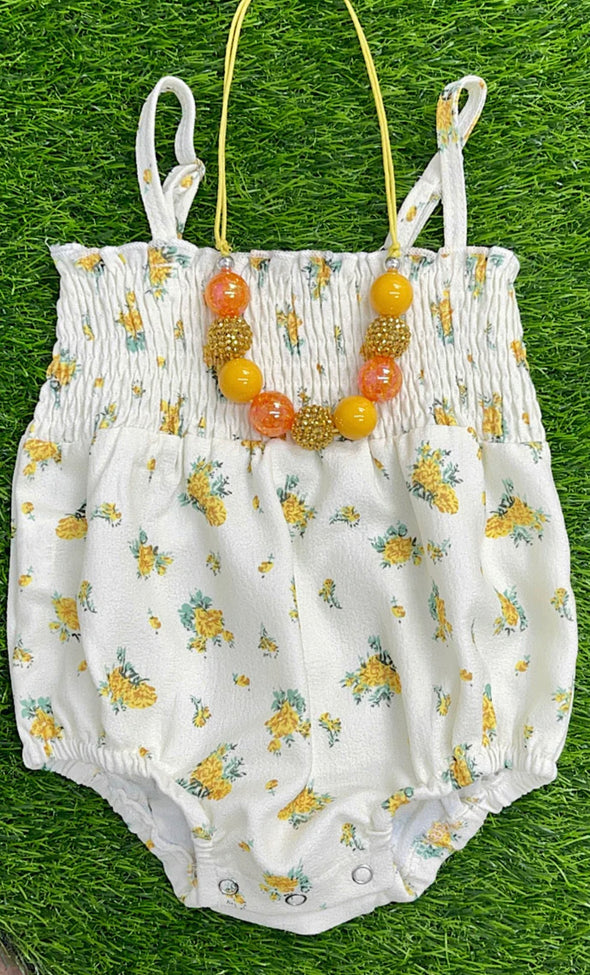 Ditsy Floral Sun Romper