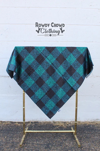 Plaid About You Wild Rag