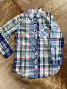 Plaid Youth Button Down