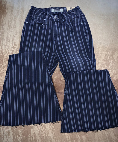 Rock & Roll Black & White Striped Bells