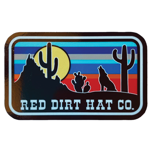 Red Dirt Hat Co. Stickers