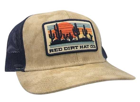 Striped Sunset Red Dirt Cap