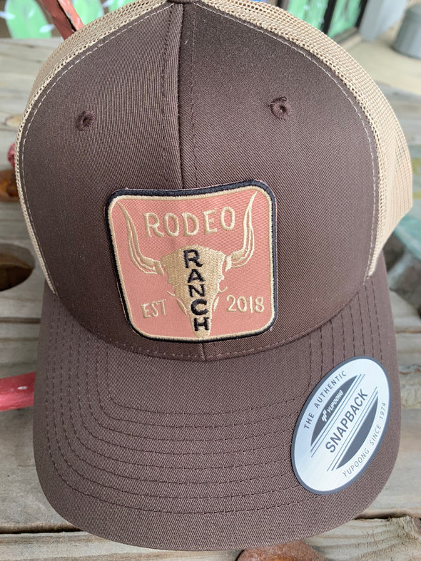 Rodeo Ranch Steer Patch Hat