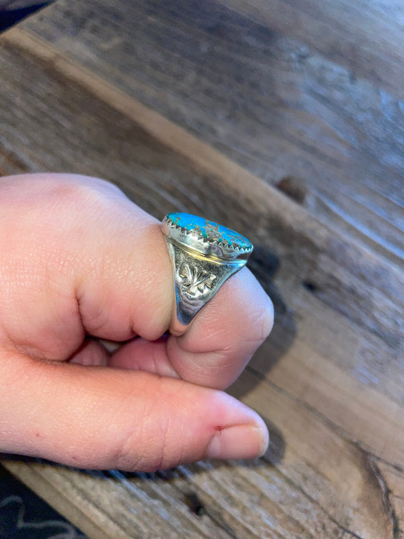 Lauren, Blue Ridge Turquoise Ring