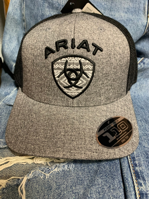 Ariat Gray Logo Cap