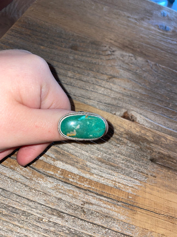 Sage, Kingman Turquoise Ring