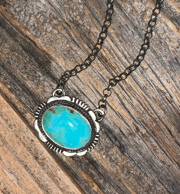 Lindsay, Turquoise Necklace