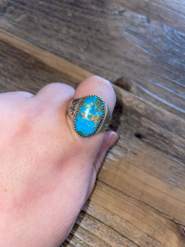 Lauren, Blue Ridge Turquoise Ring
