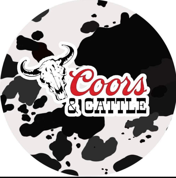 Coors and cattle freshie