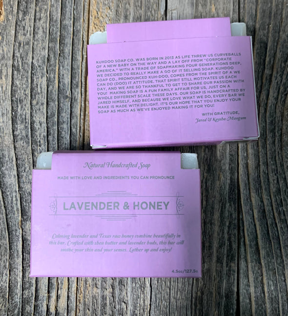 Lavender and Honey Natural Soap