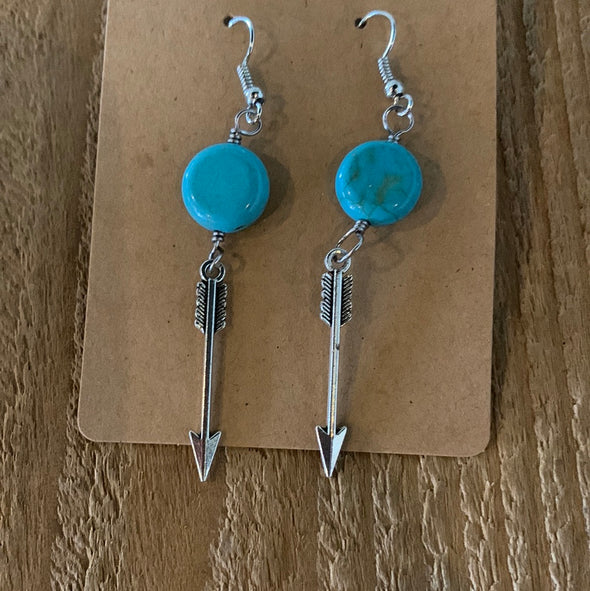 Turquoise Silver Arrow