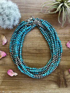Avery, Navajo and Turquoise Choker