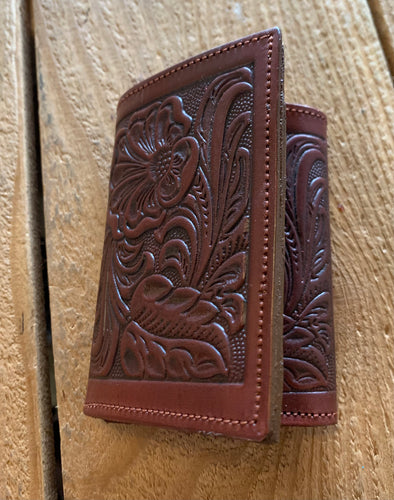 Embossed Trifold Wallet